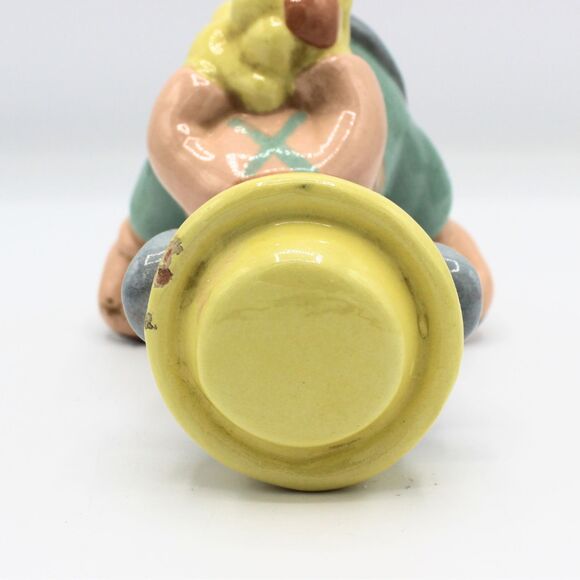 Vintage Ceramic Sniffles Mouse Figurine 1940s Warner Bros Hand Painted Glossy - Picture 5 of 6